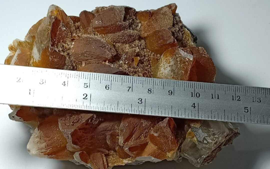 Calcite crystals cluster 580 grams