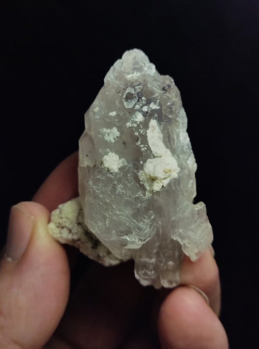 Natural Fully Etched Smoky Double Terminated Quartz Crystal 45 grams