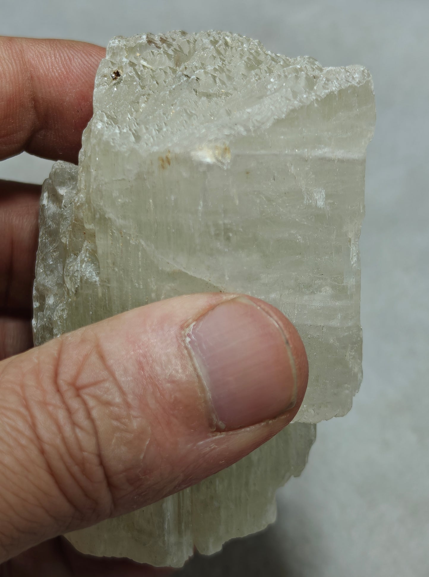 Natural spodumene crystal 264 grams