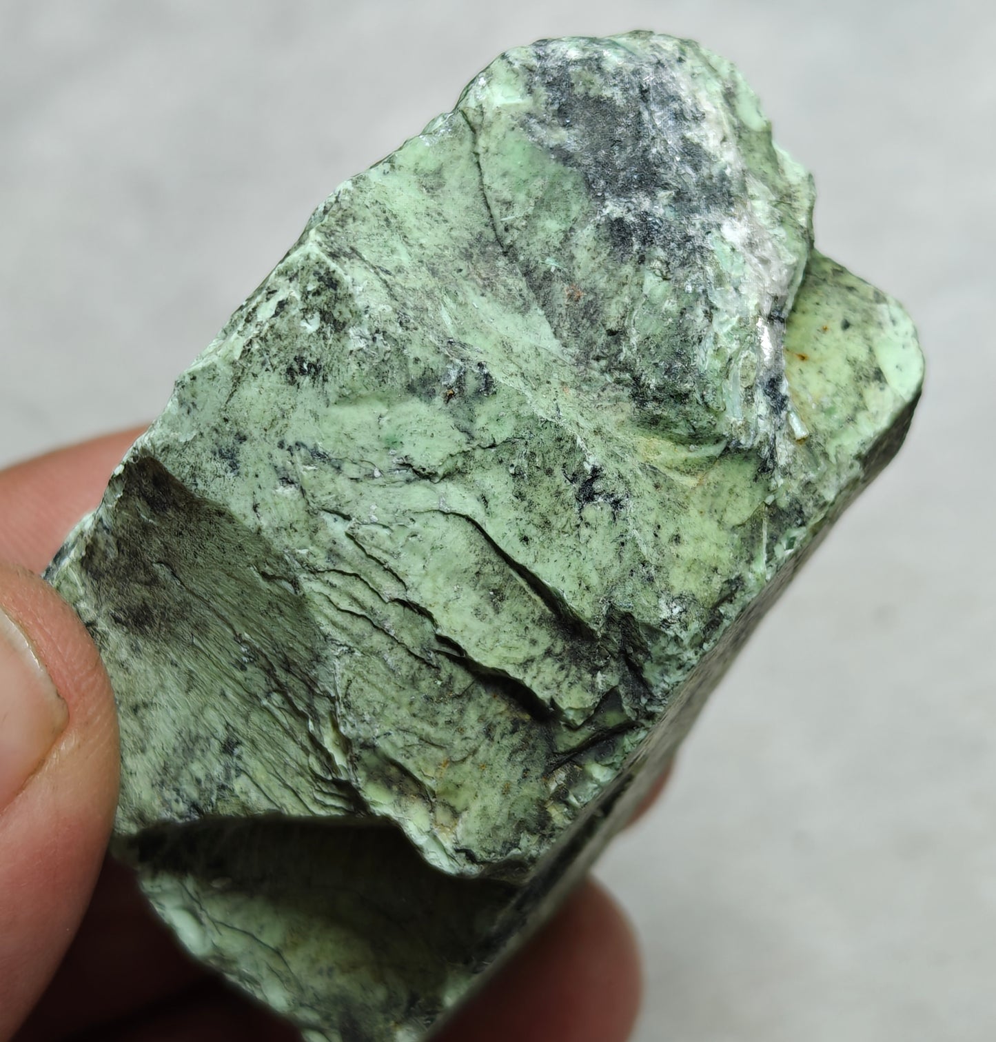 Natural green variscite chunk 101 grams