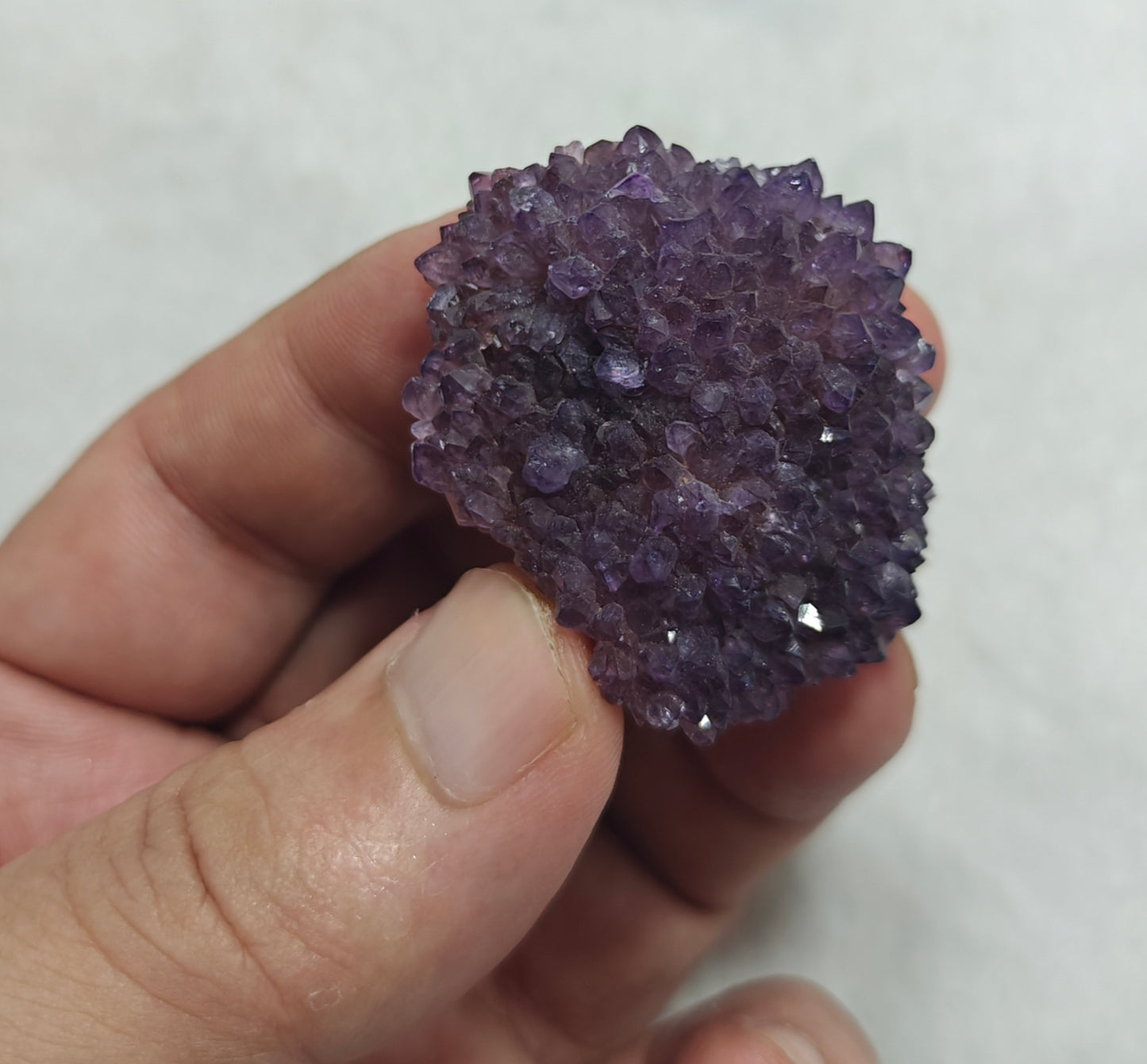 Natural Drusy Amethyst crystals Cluster 40 grams