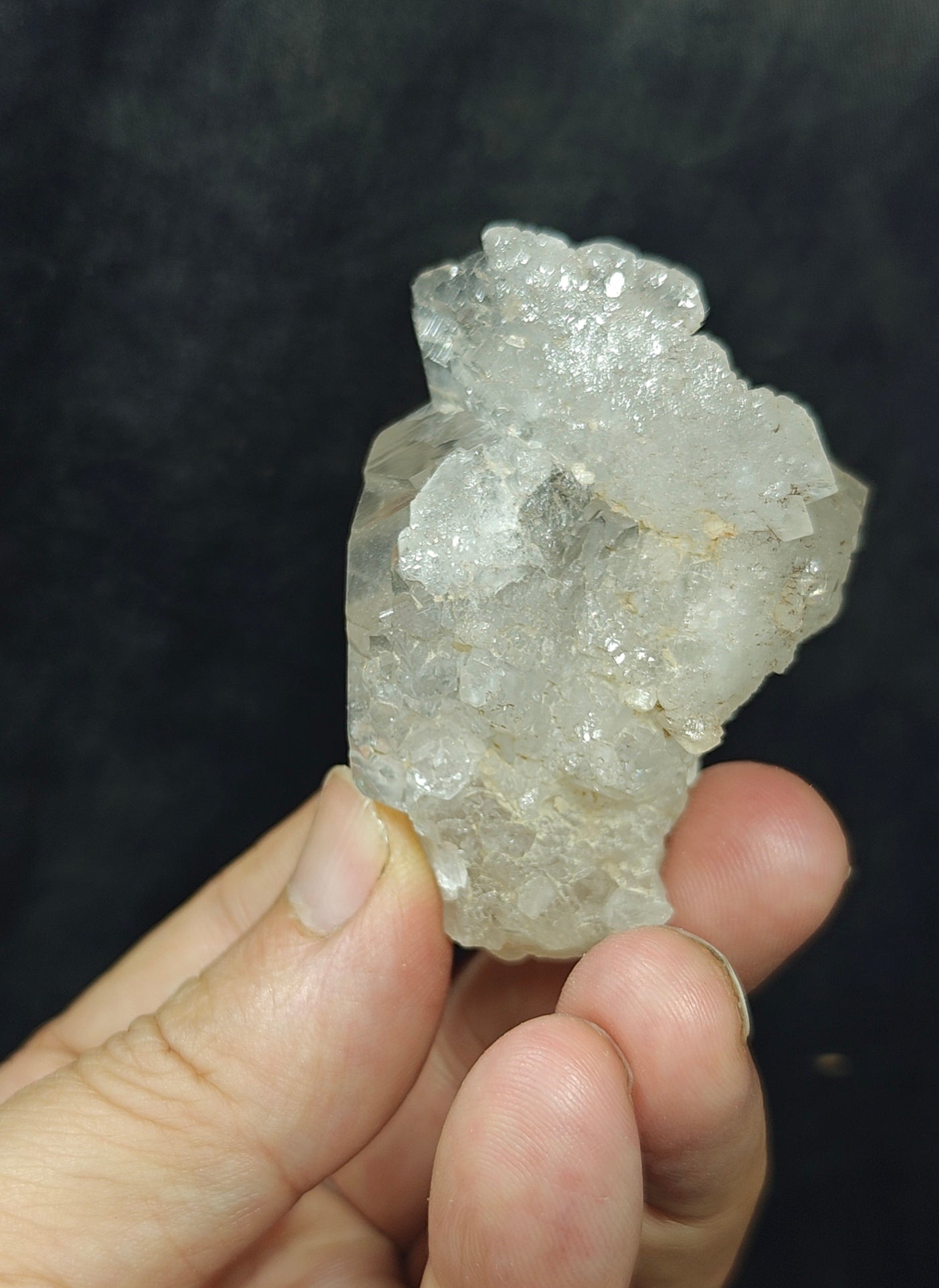Beautiful specimen of Quartz Cluster 108 grams