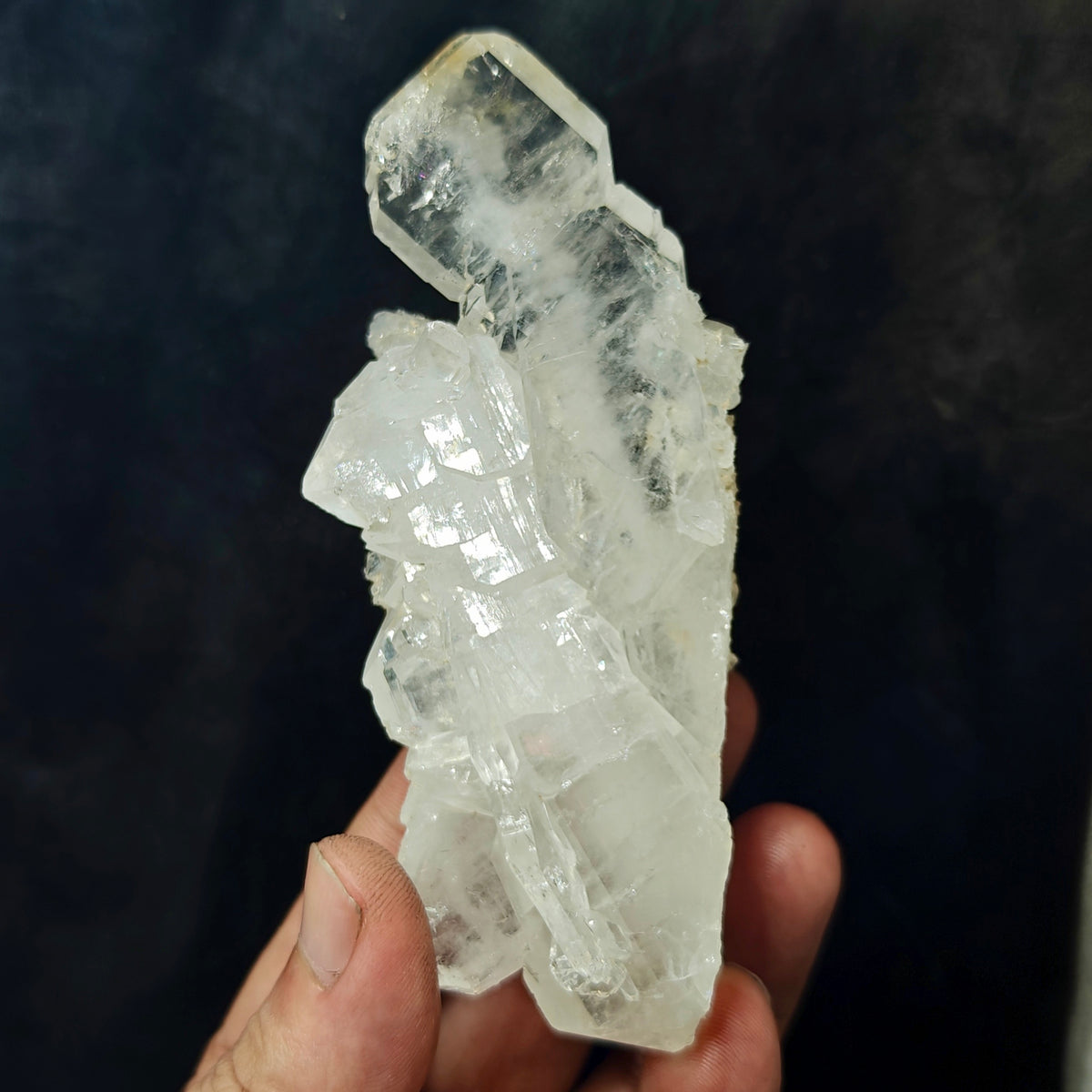 Natural Faden Quartz Crystal 184 grams