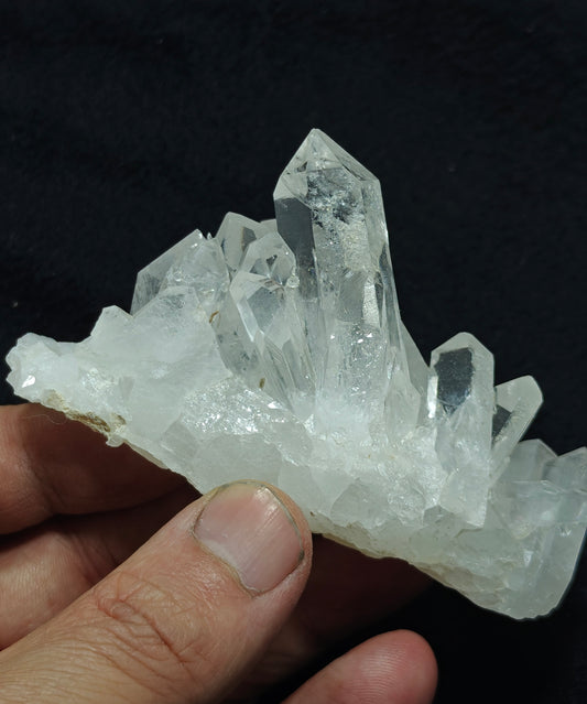Terminated quartz Crystal 155 grams