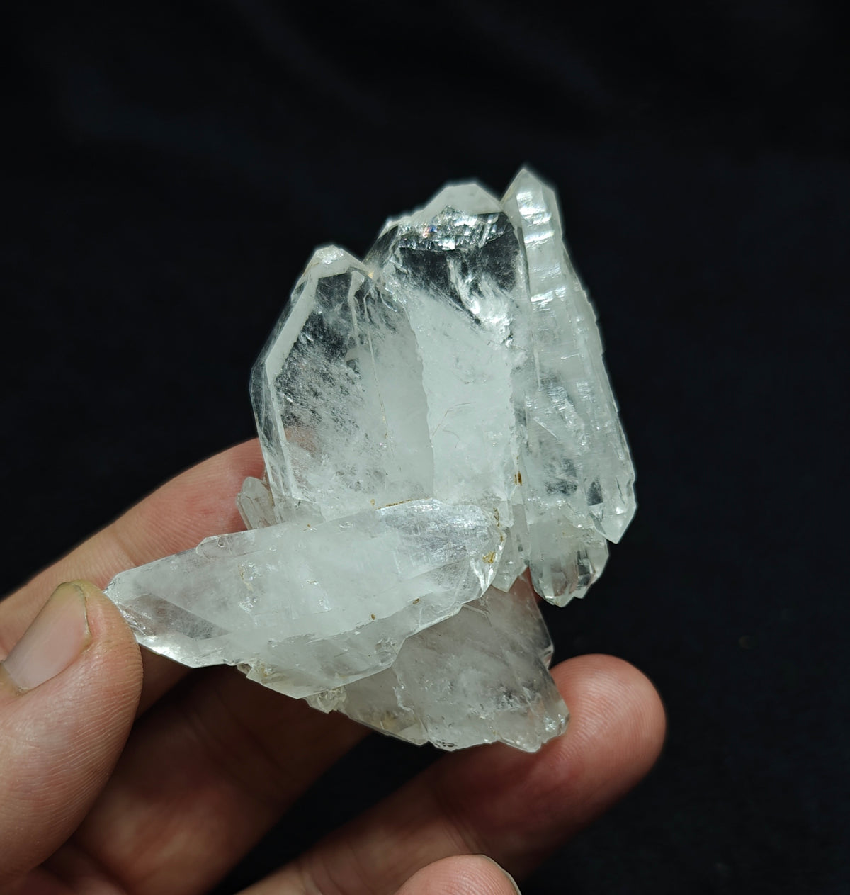 Natural Faden Quartz Crystal 59 grams