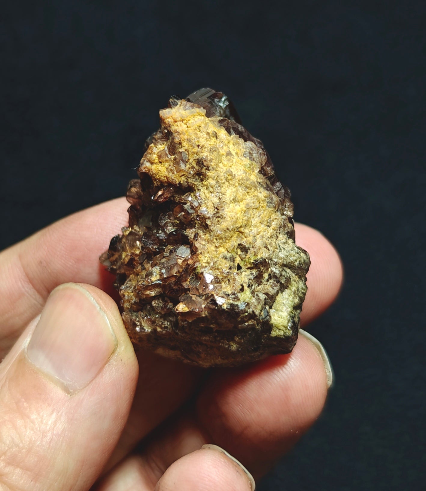 Natural axinite specimen 44 grams