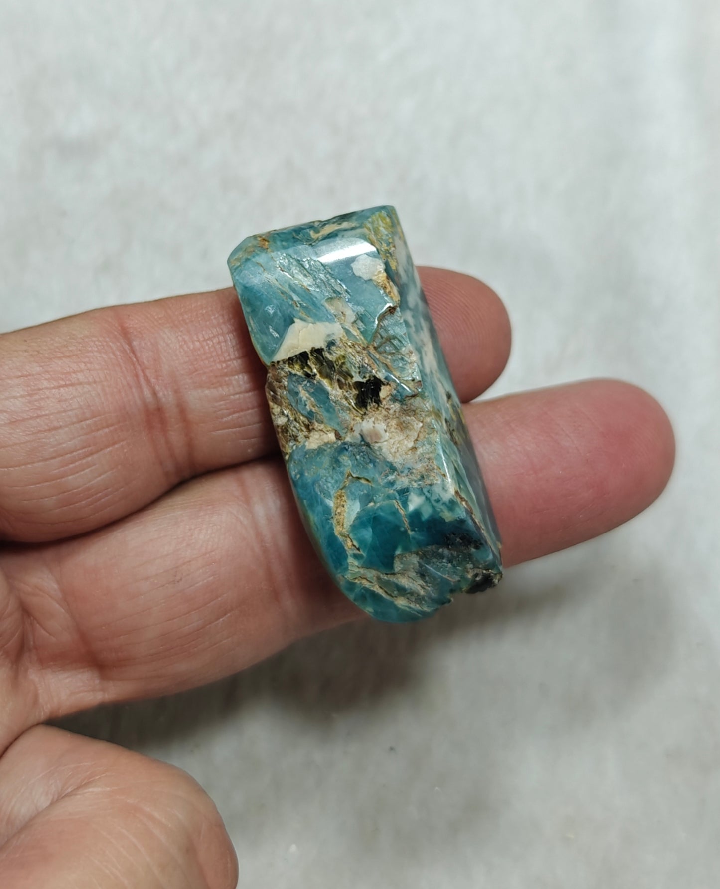 Grandidierite polished tumble 20 grams