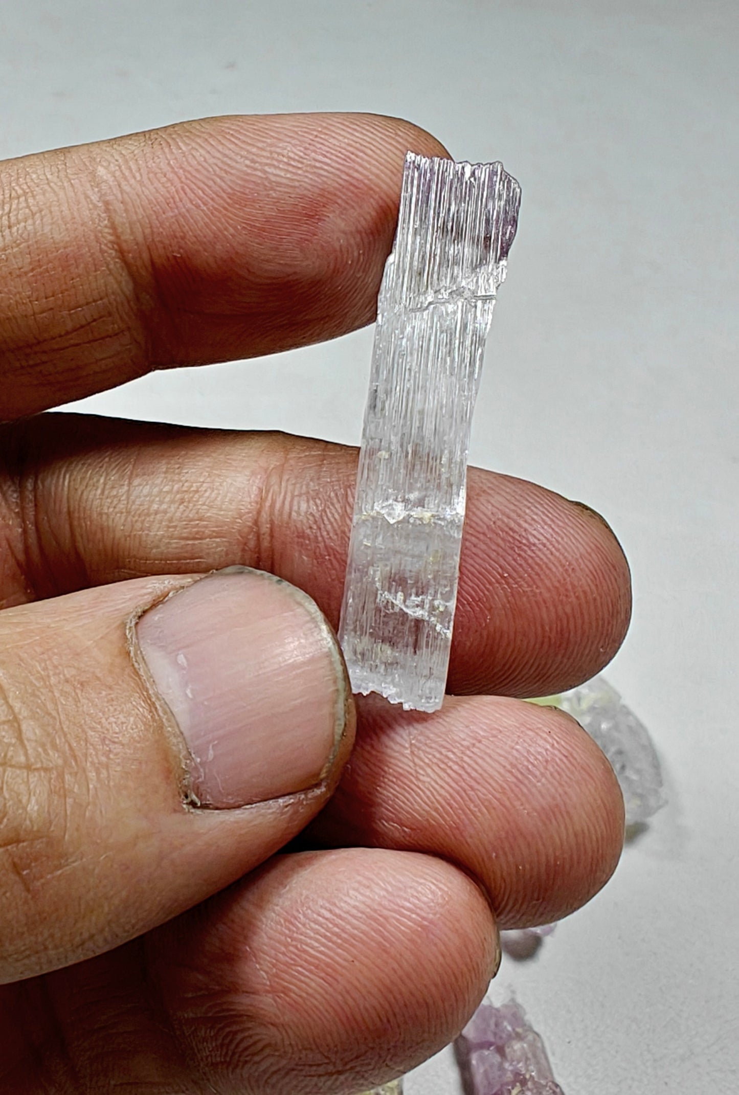 Natural Etched Spodumene (Kunzite Variety) Crystals – Kunar, Afghanistan
