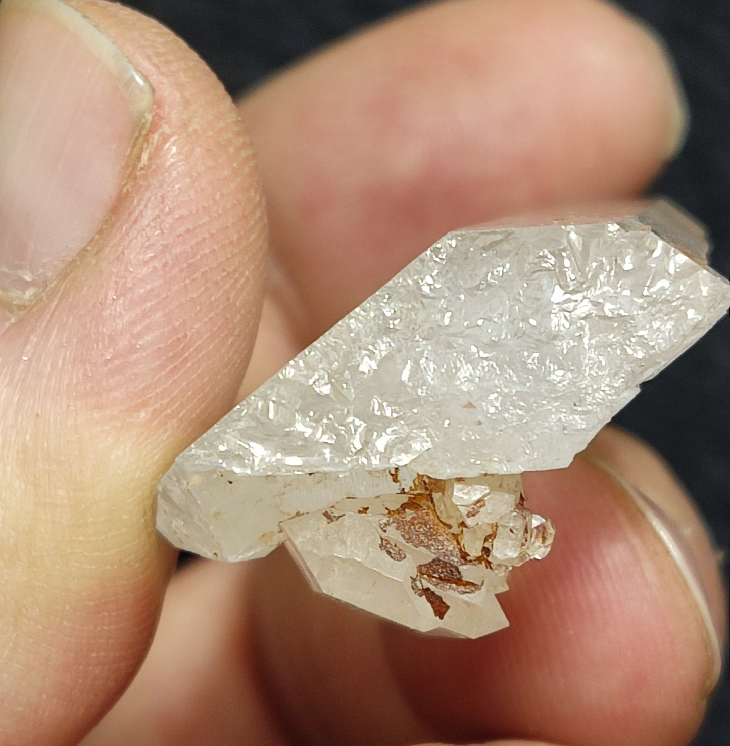 Natural faden quartz crystal 25 grams