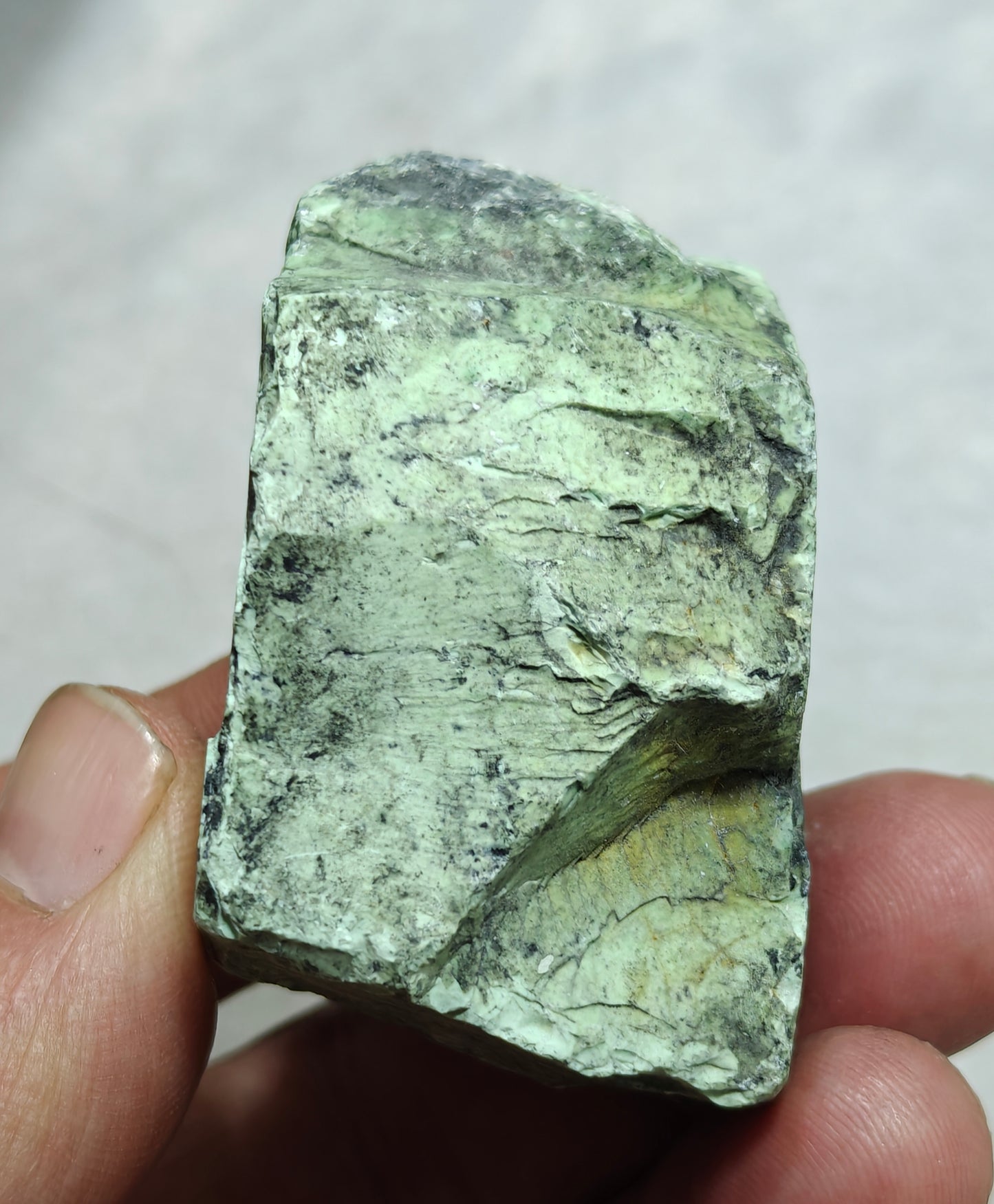 Natural green variscite chunk 101 grams