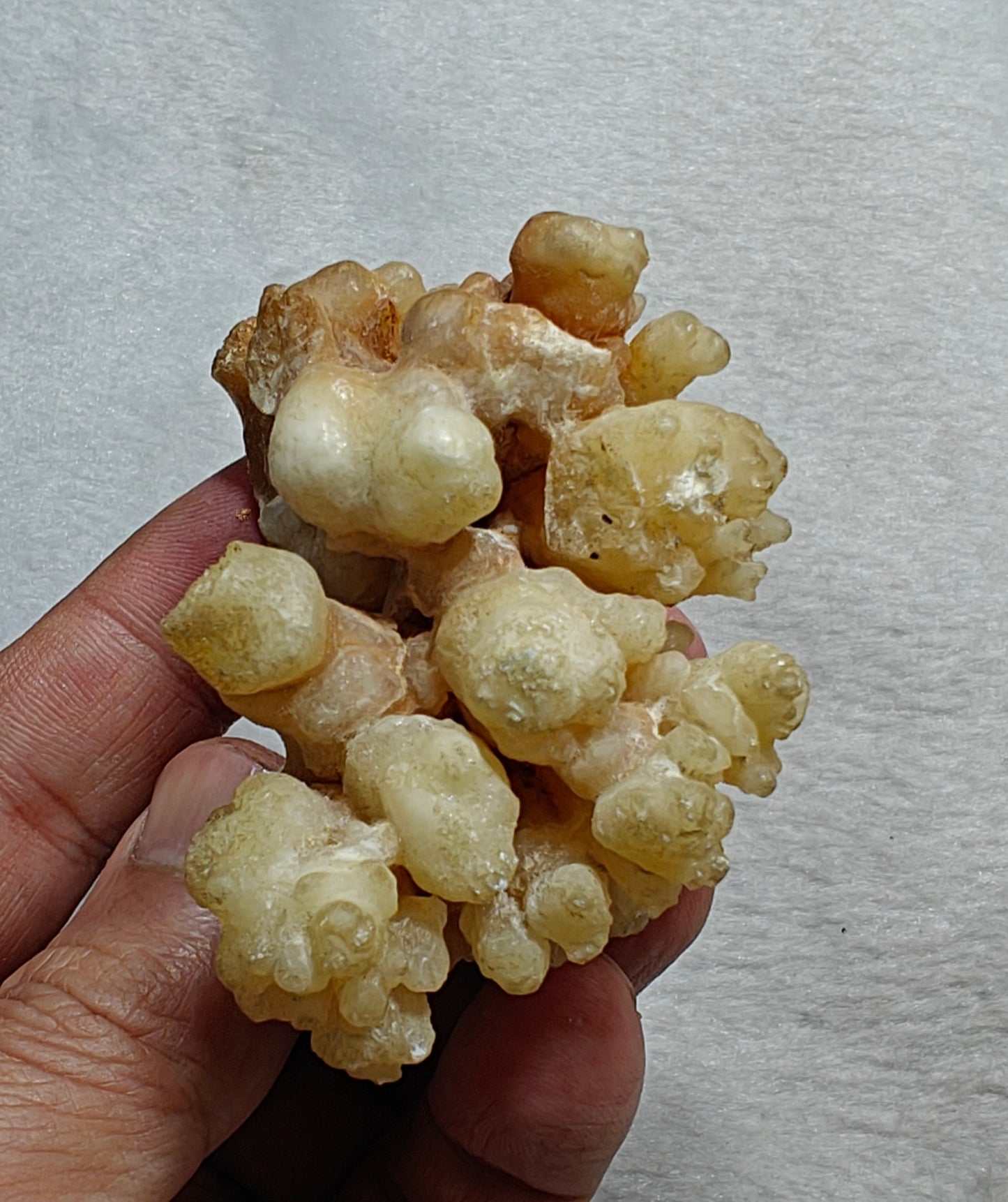 Aragonite flower shape natural terminated crystals 112 grams