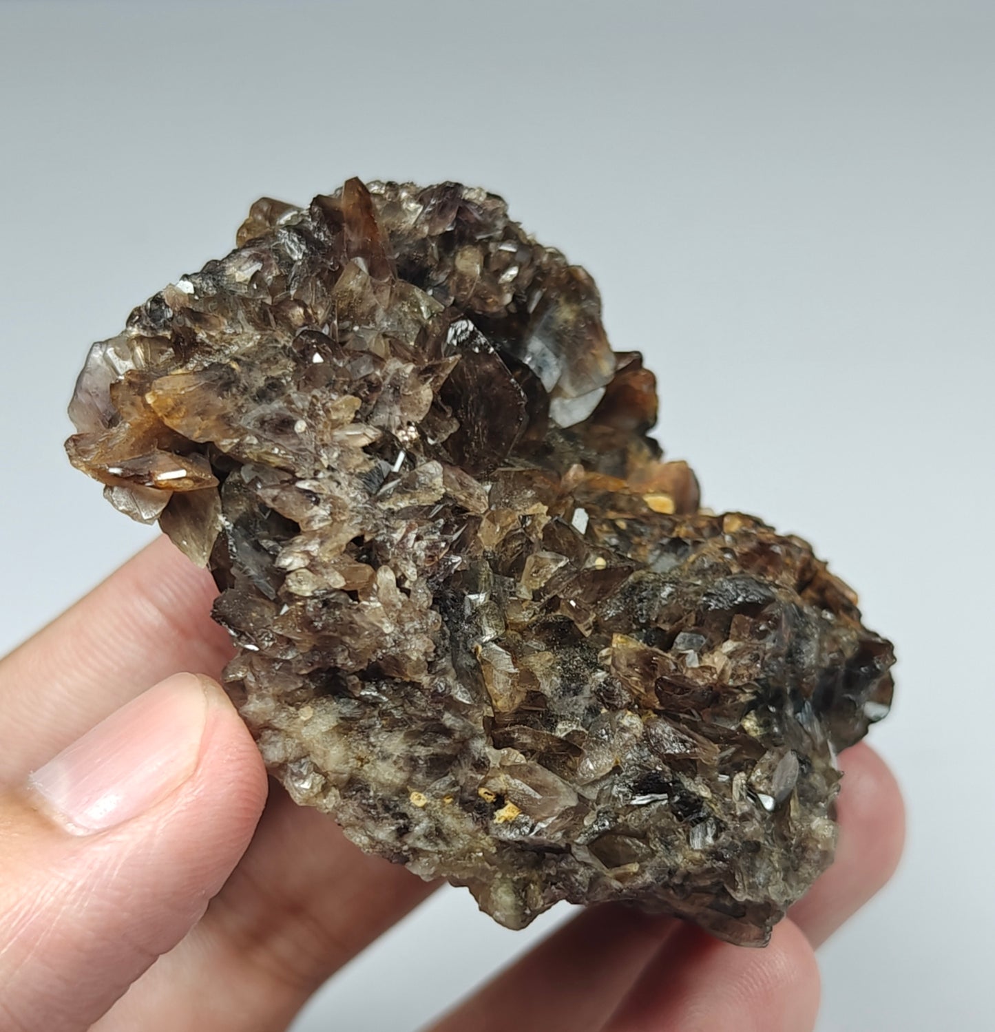 Natural axinite cluster 168 grams