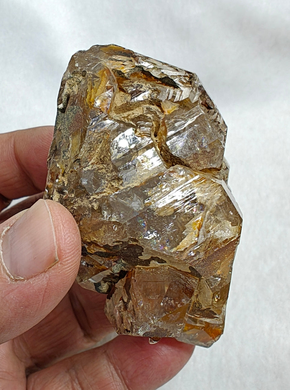 Natural skeletal quartz cluster 161 grams