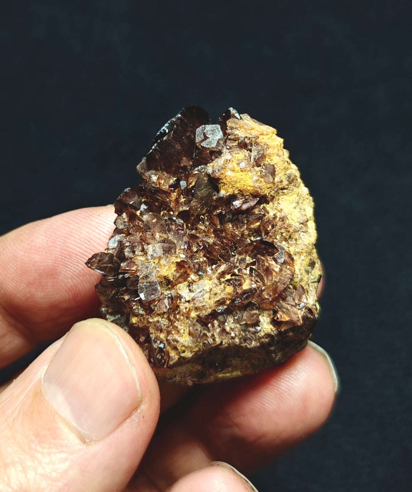 Natural axinite specimen 44 grams