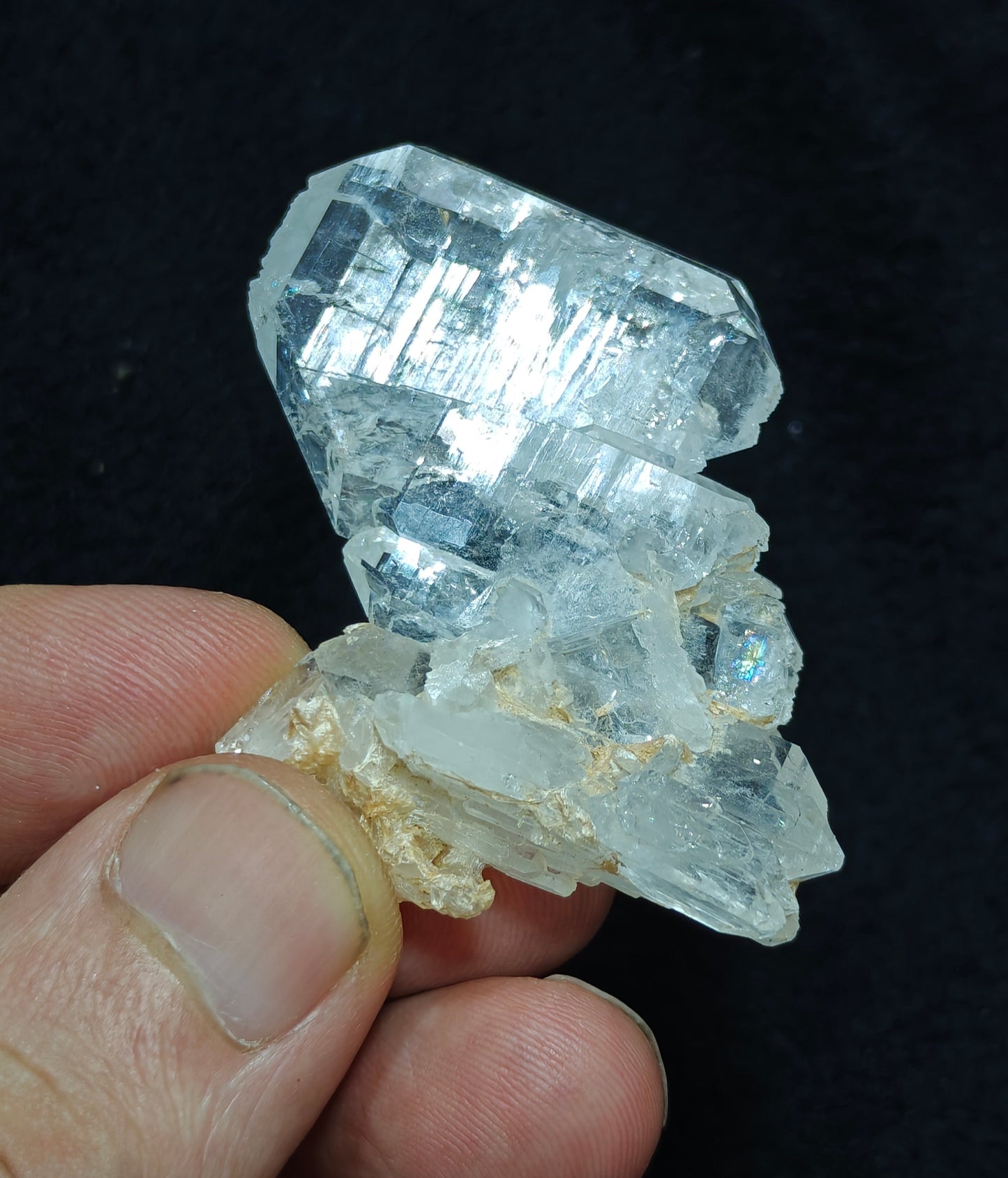 Natural faden quartz crystal 26 grams