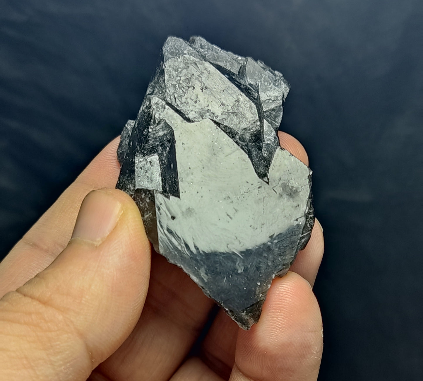 Natural Terminated Black Quartz Crystal 76 grams