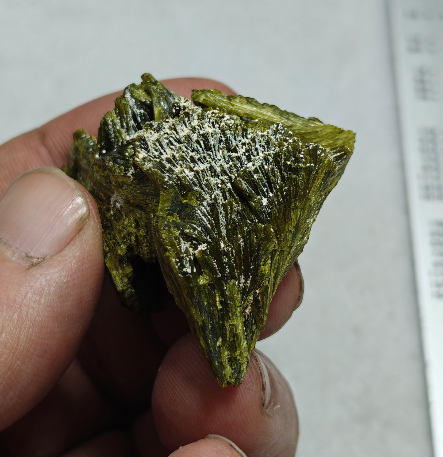 Natural Epidote cluster spray 35 grams