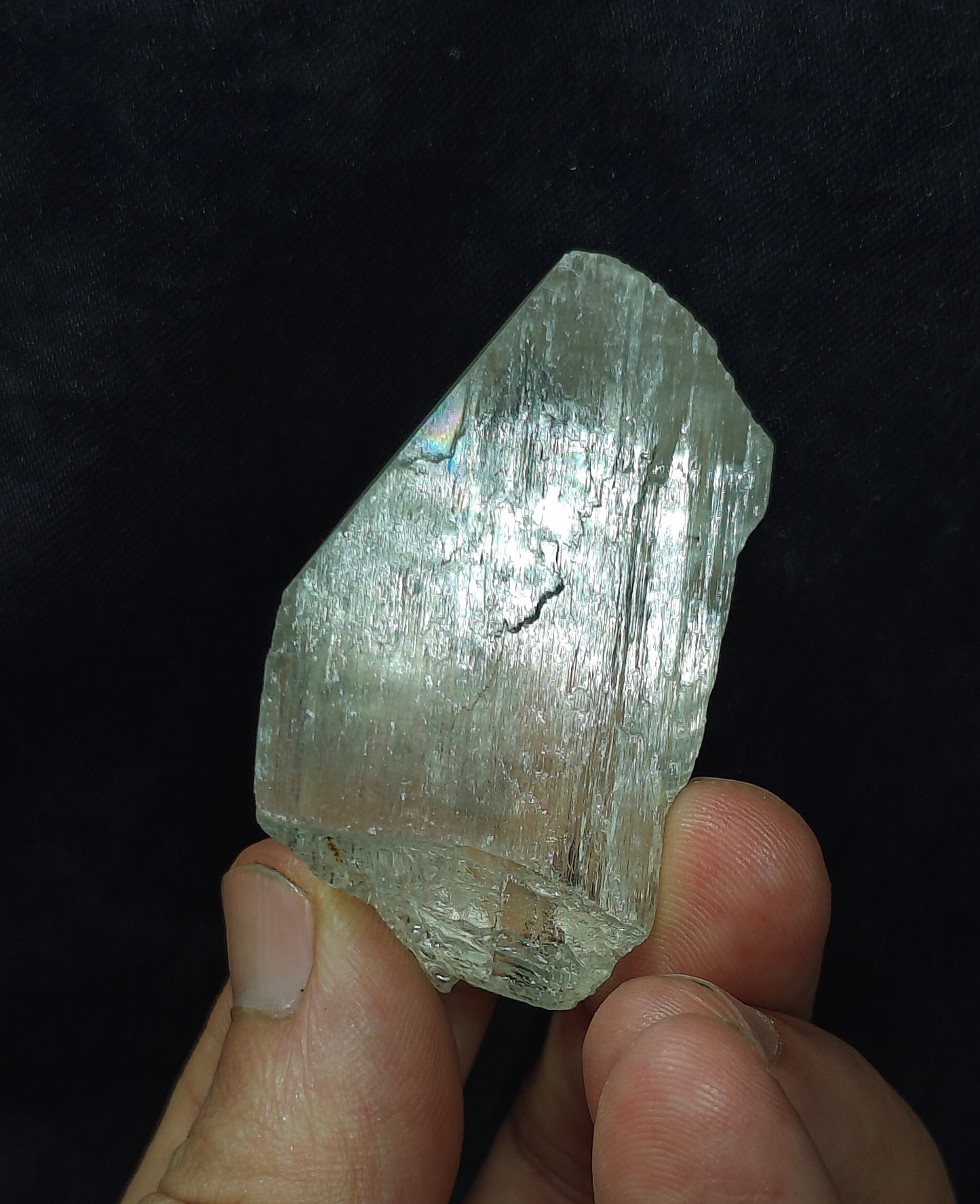 Natural spodumene crystal 52 grams