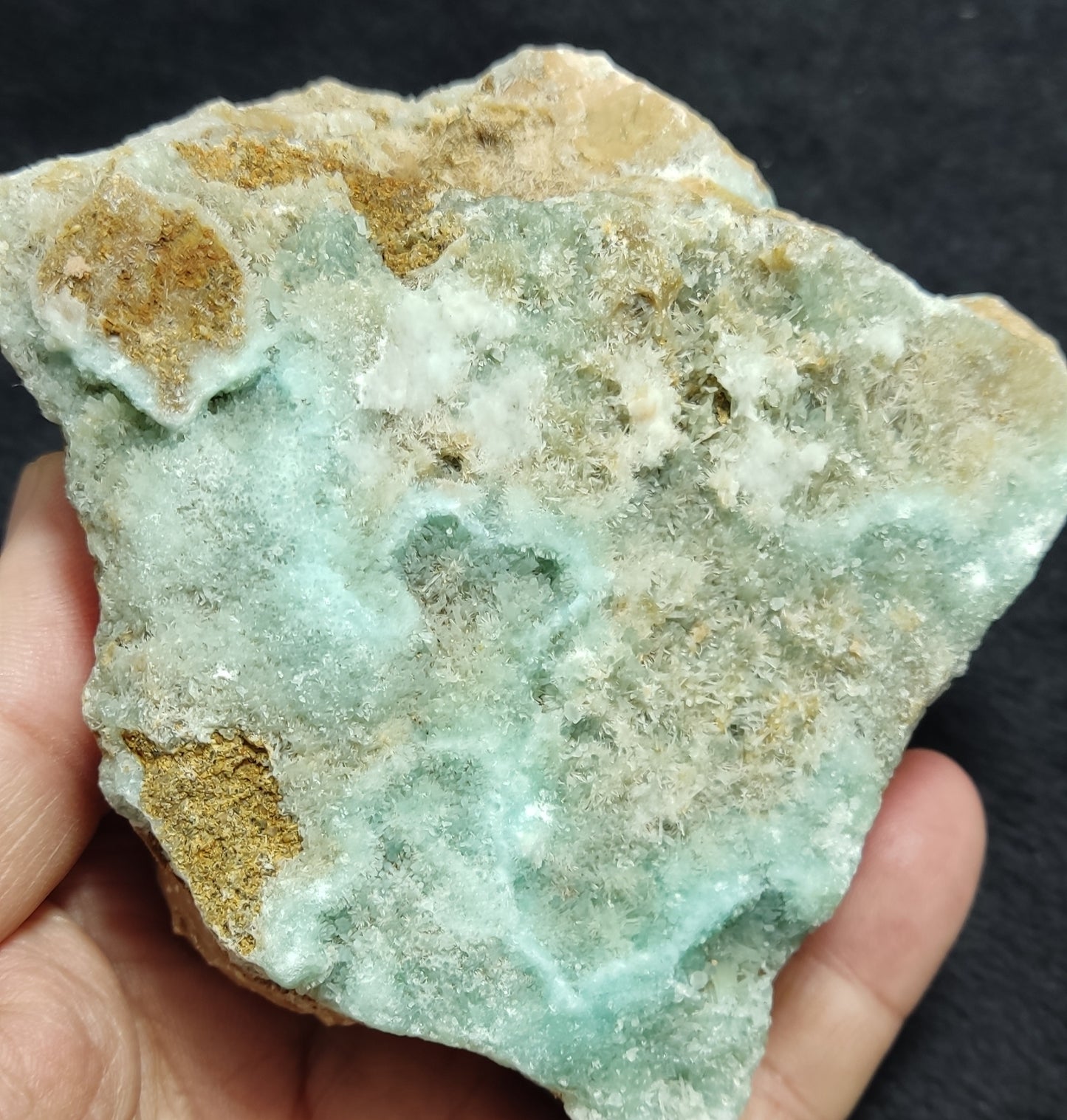 Natural Blue Aragonite 426 grams