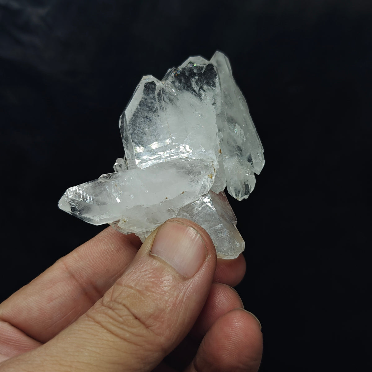 Natural Faden Quartz Crystal 59 grams