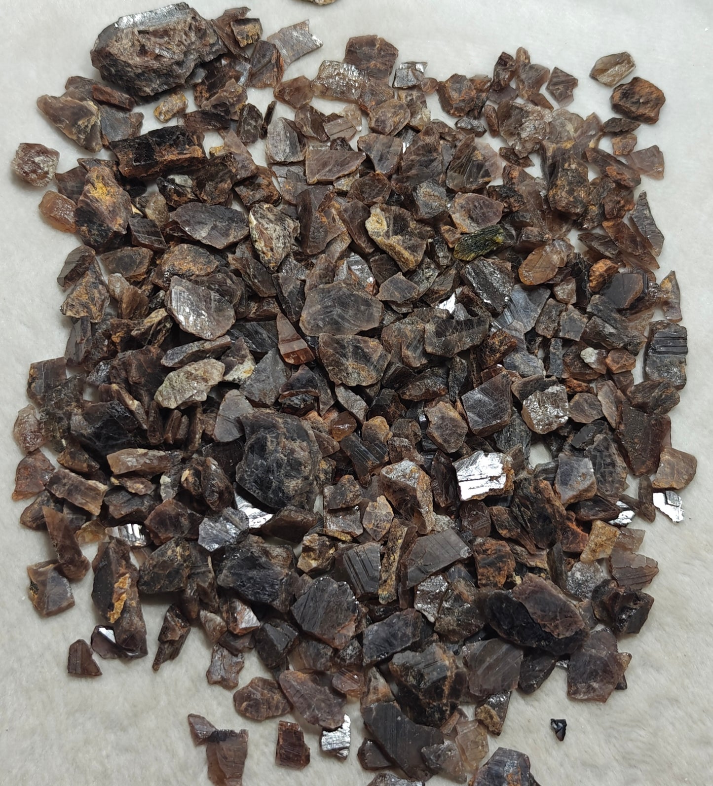 Natural axinite crystals 700 grams