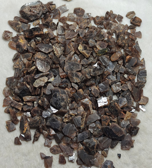Natural axinite crystals 700 grams