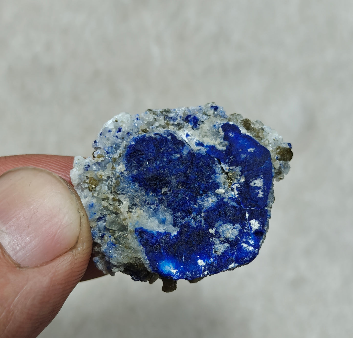 Lazurite Afghanite specimen on matrix 11 grams