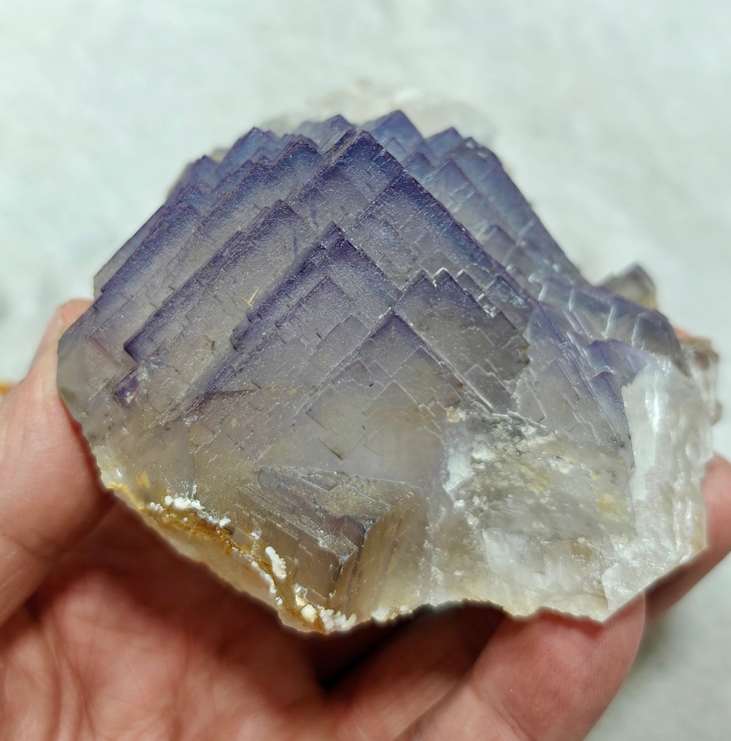 Fluorite crystal like Pyramid 500 grams