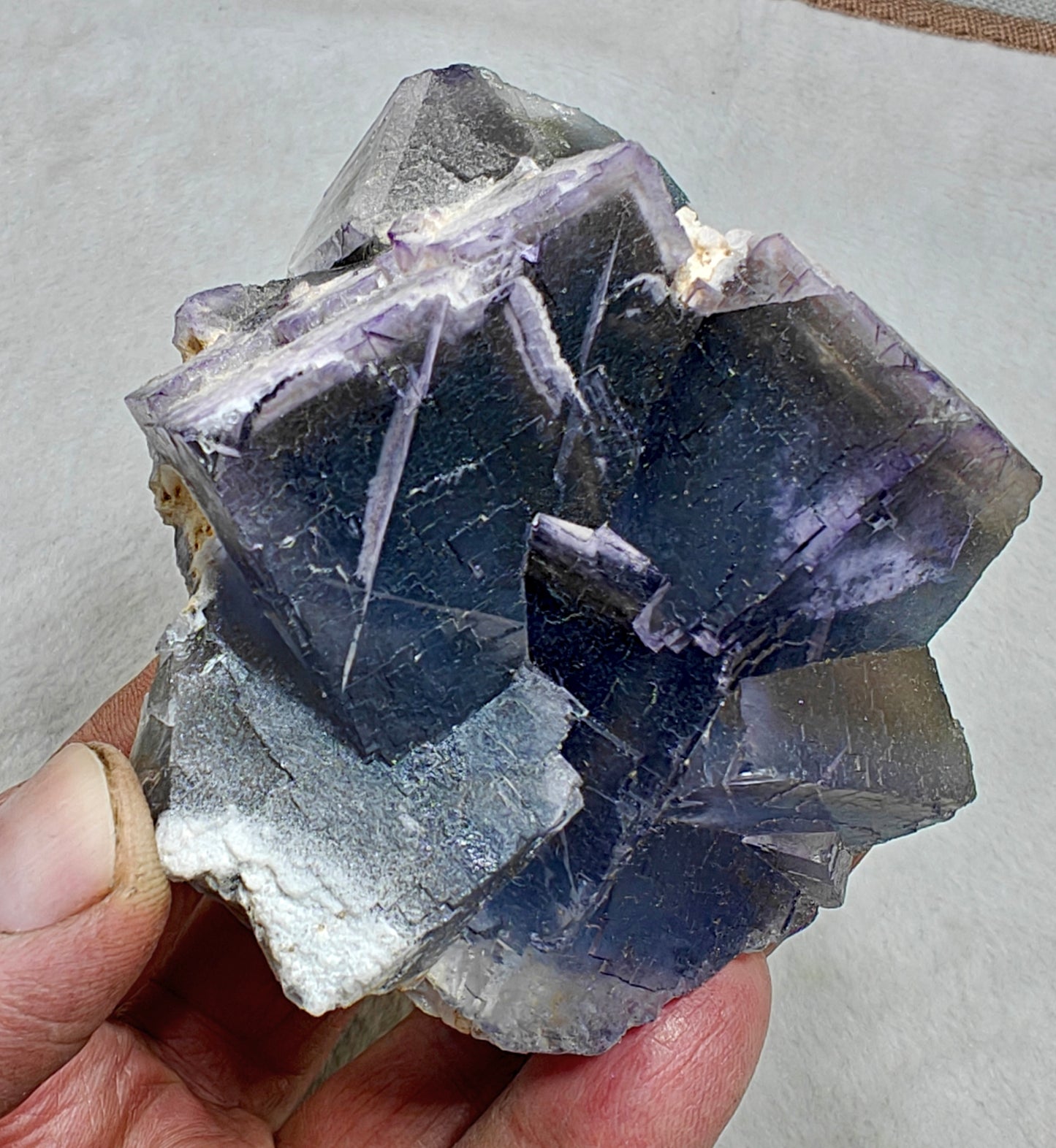 Purple Fluorite 480 grams