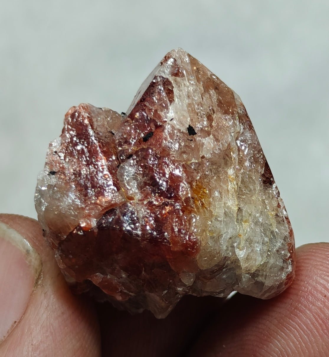 An amazing specimen of terminated zircon crystal 24 grams