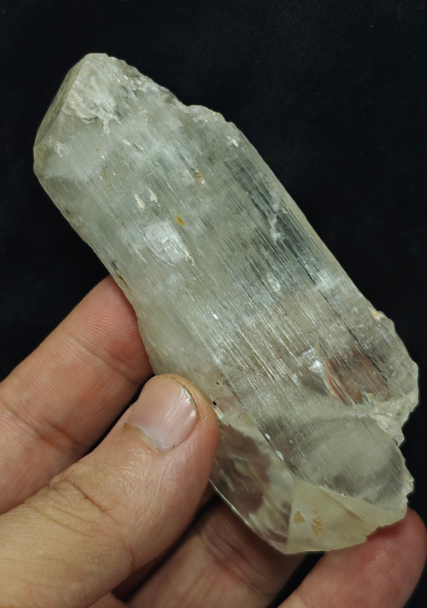 Natural spodumene crystal 167 grams