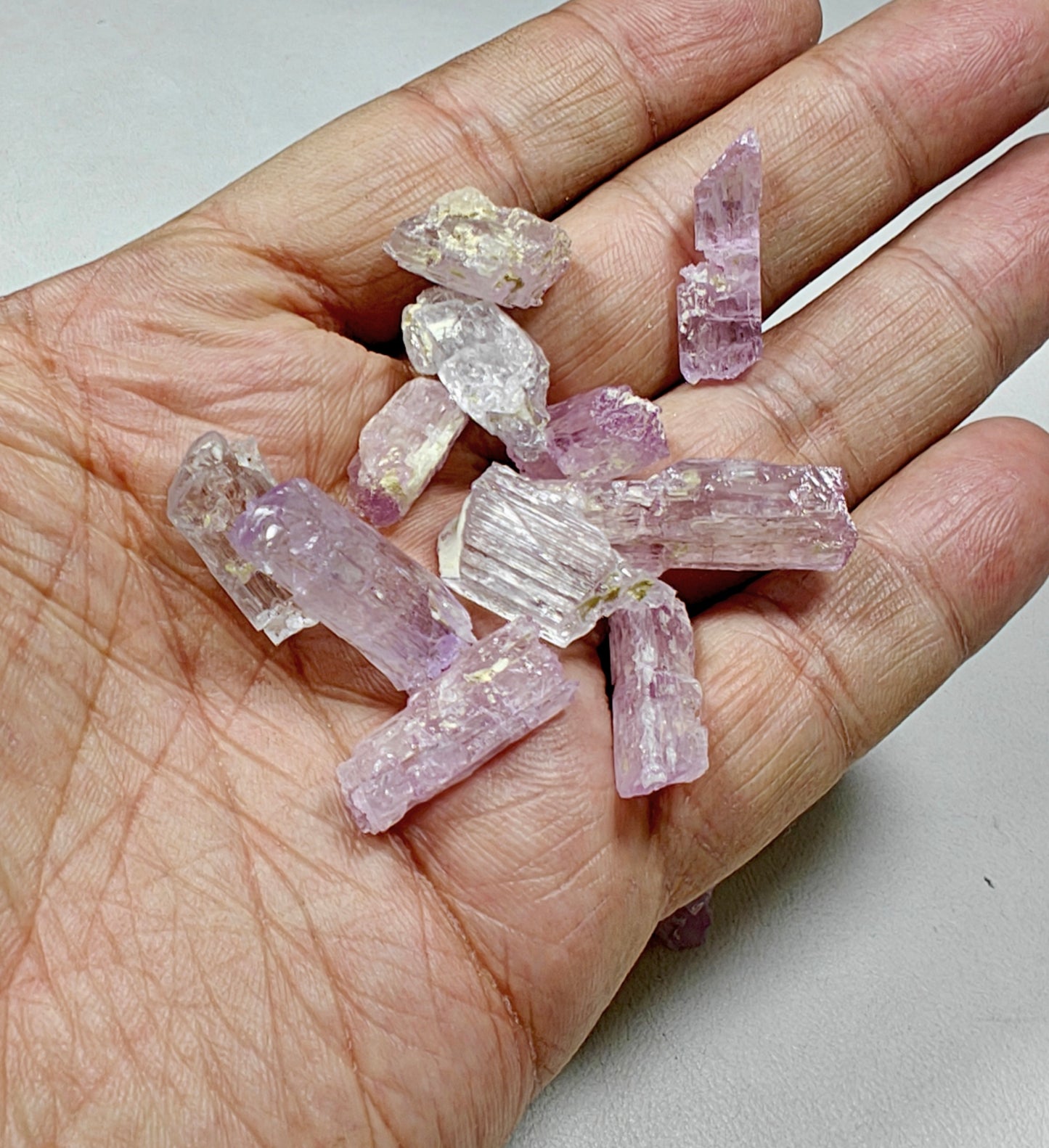 Natural Etched Spodumene (Kunzite Variety) Crystals – Kunar, Afghanistan
