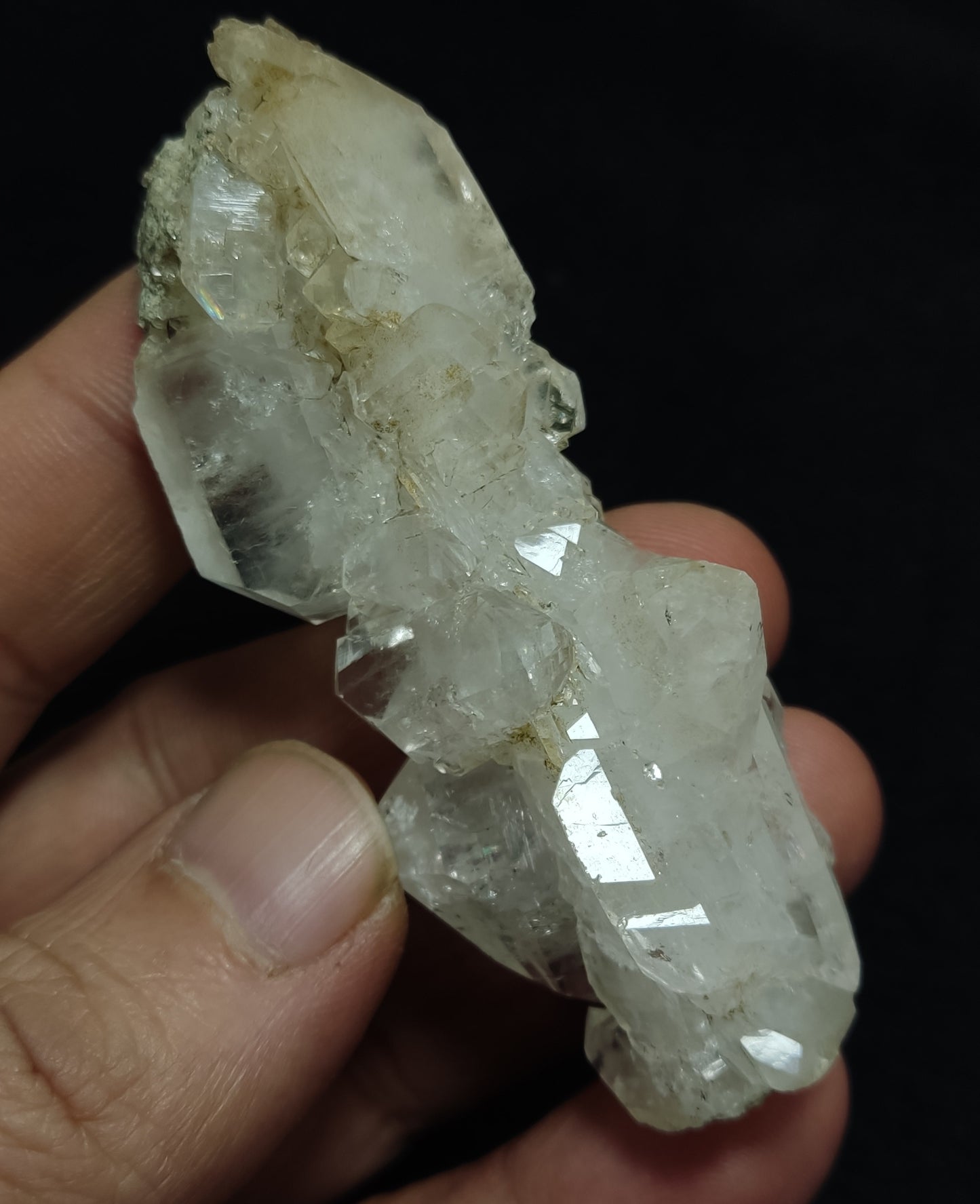 Natural faden quartz crystal 45 grams