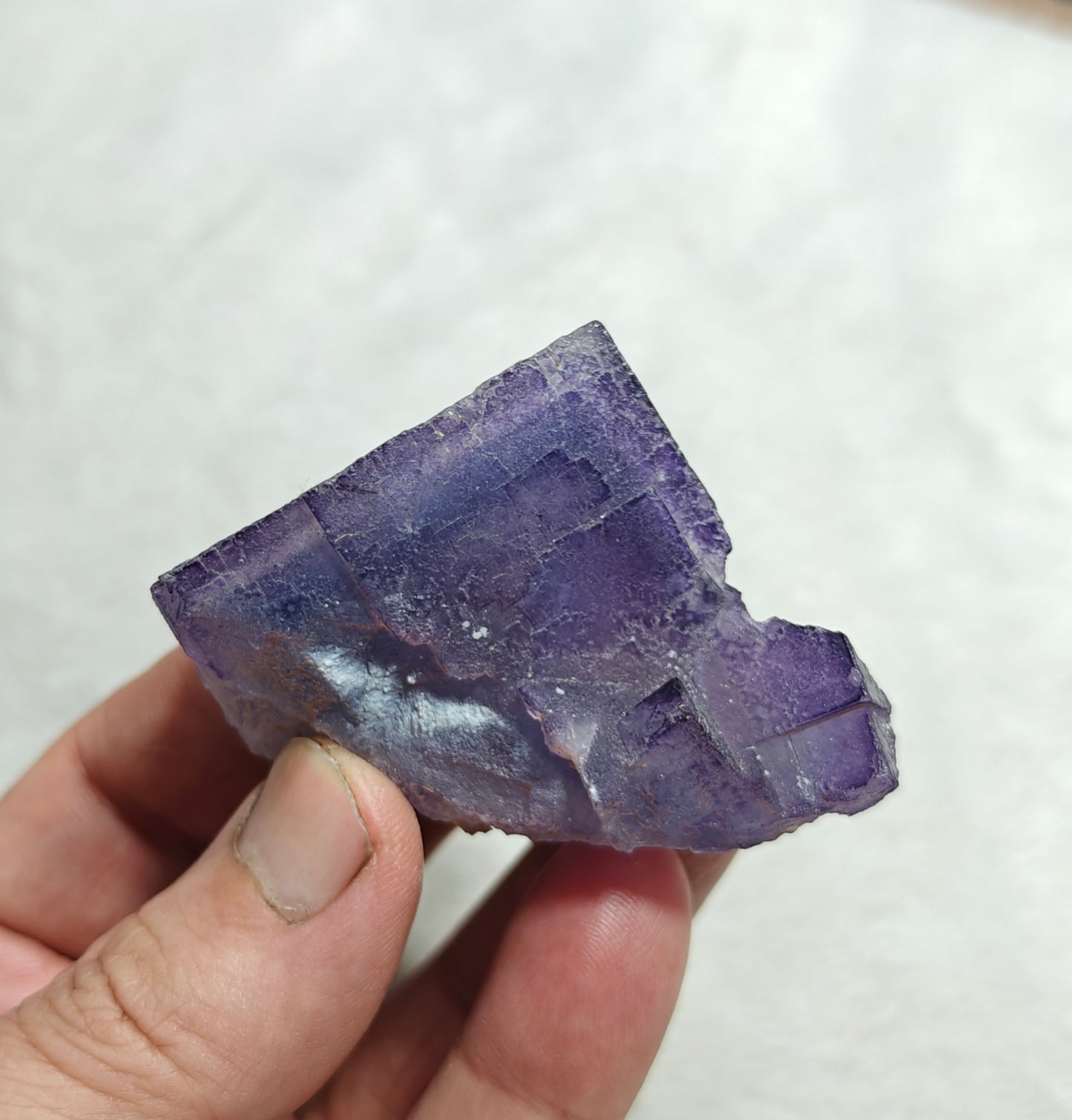 Natural Purple Fluorite Specimen 105 grams