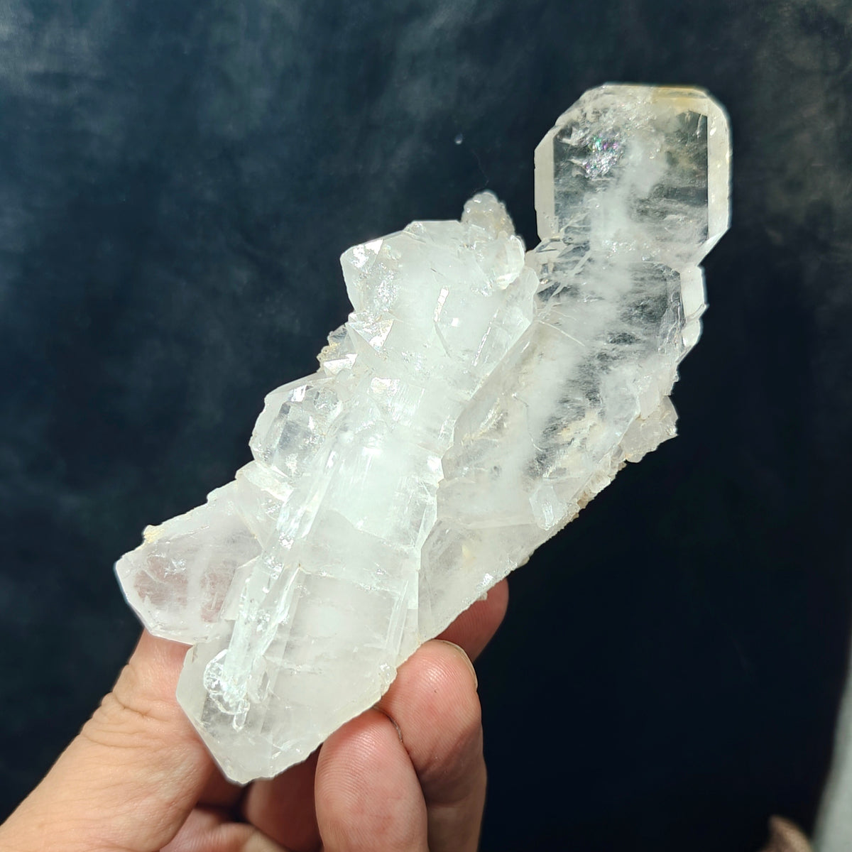 Natural Faden Quartz Crystal 184 grams