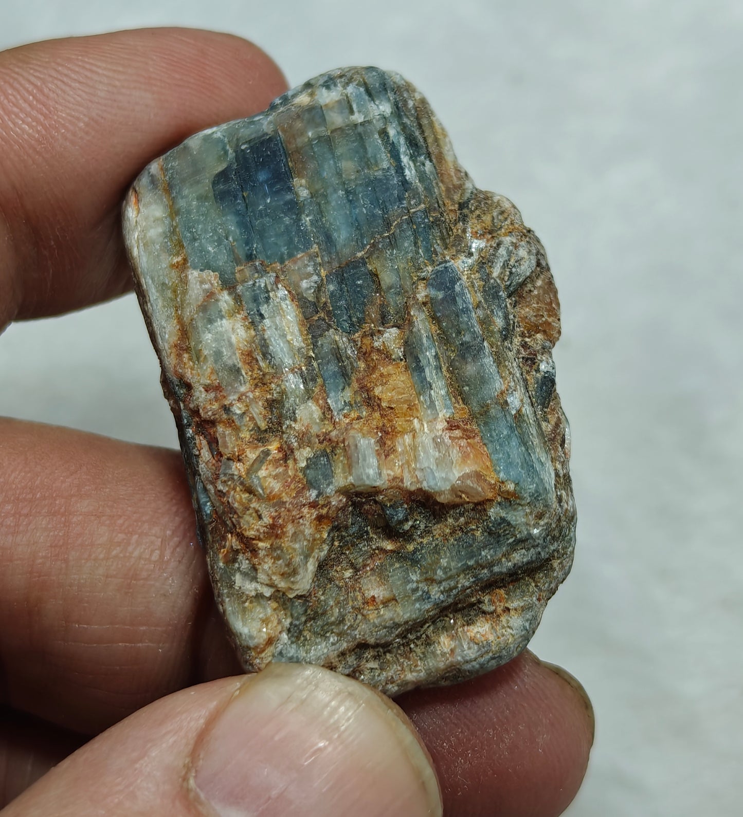 Natural blue kyanite crystal 35 grams