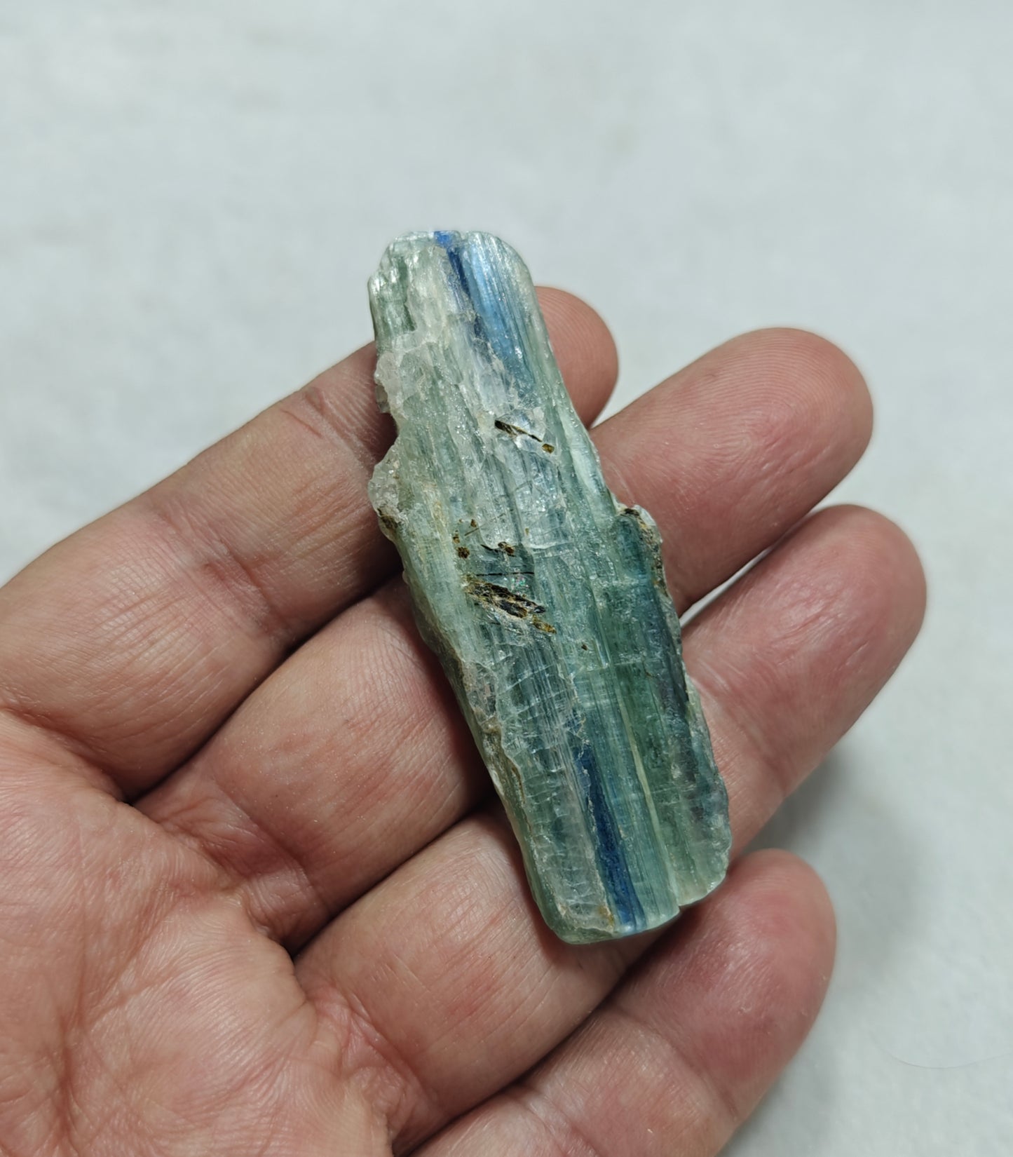 Natural blue kyanite crystal 21 grams