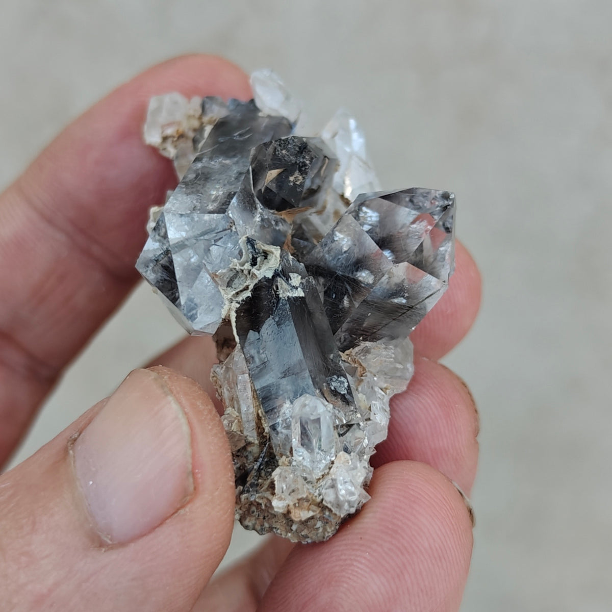 Brookite included Quartz Crystal specimen 24 grams