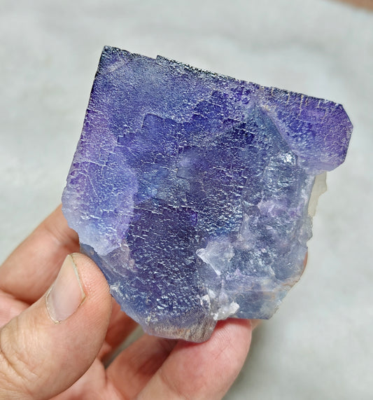 Purple Fluorite with Blue shades 270 grams