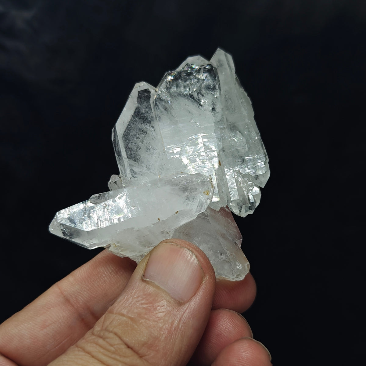 Natural Faden Quartz Crystal 59 grams