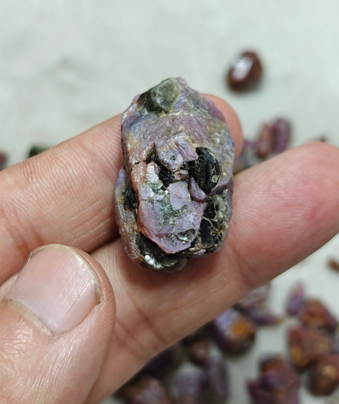 Ruby Crystals lot 170g