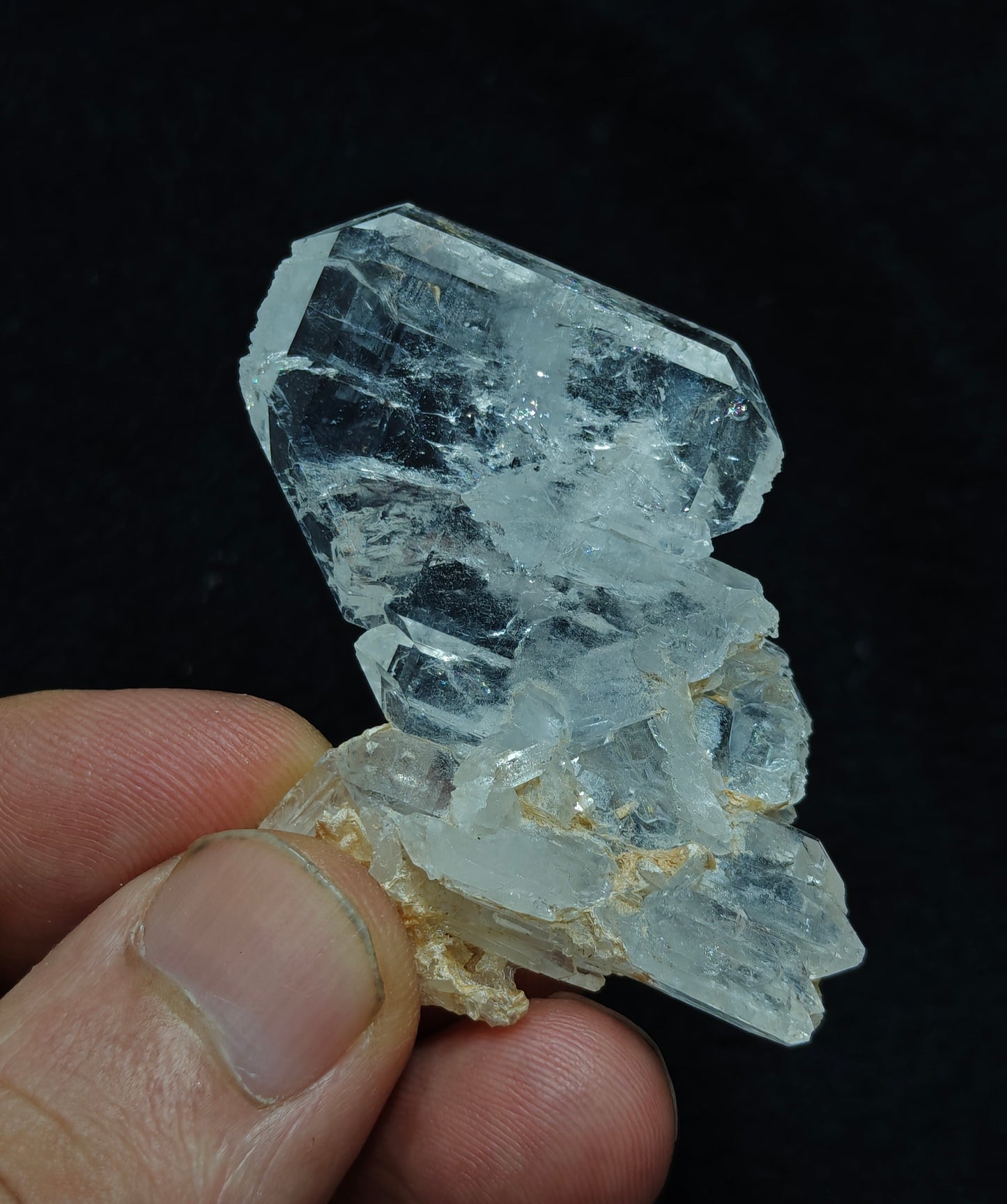 Natural faden quartz crystal 26 grams