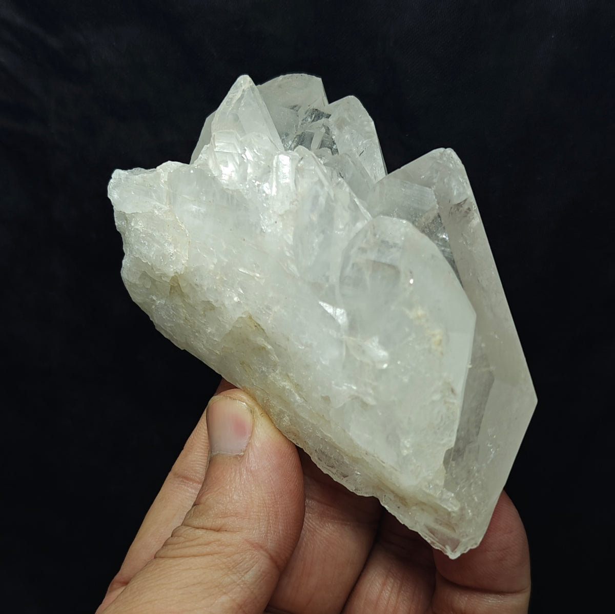 Natural faden quartz crystal 249 grams