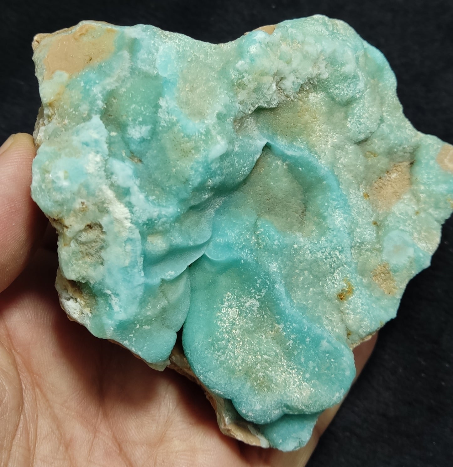 Natural Blue Aragonite 426 grams