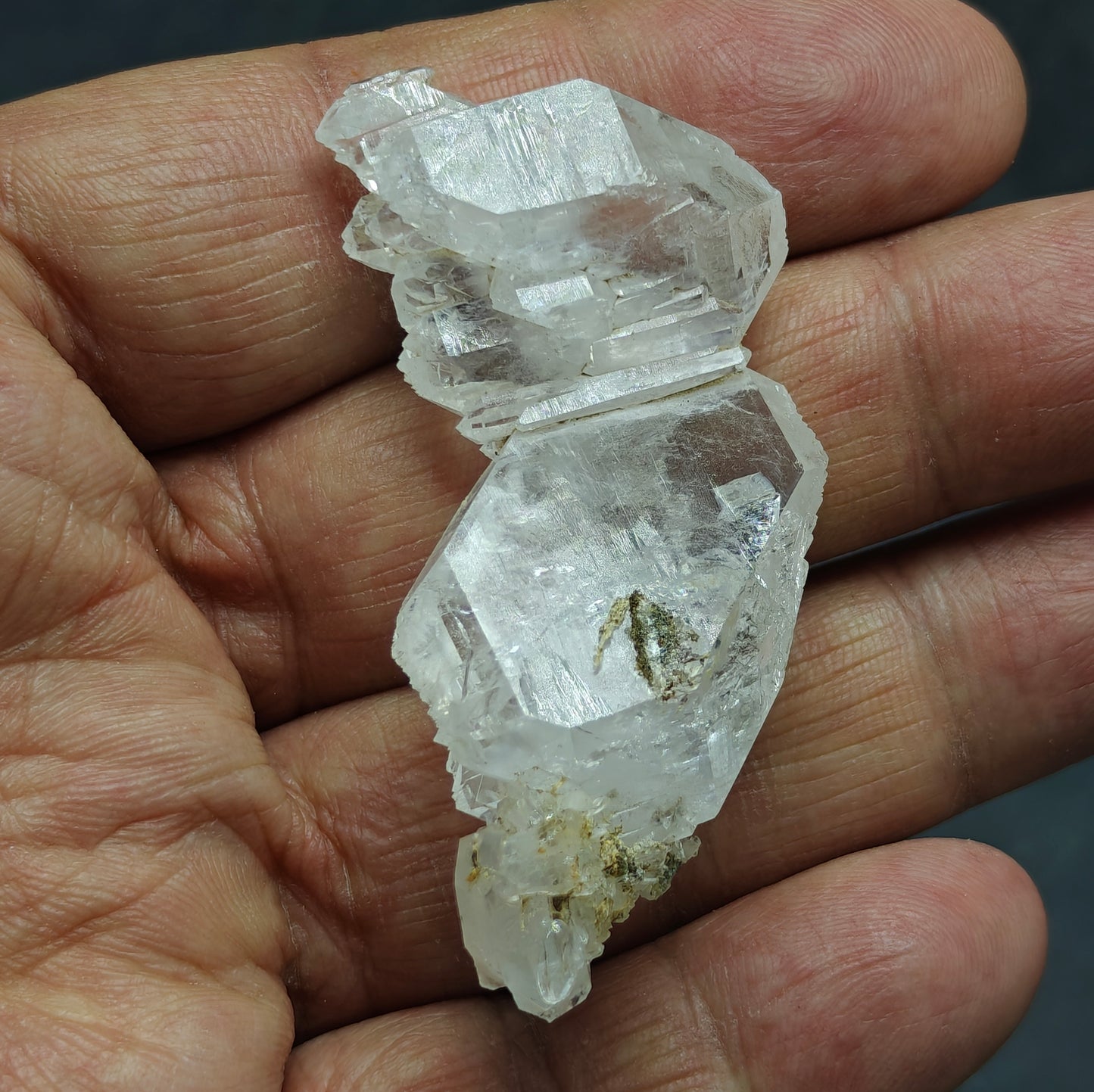 Natural faden quartz crystal 26 grams