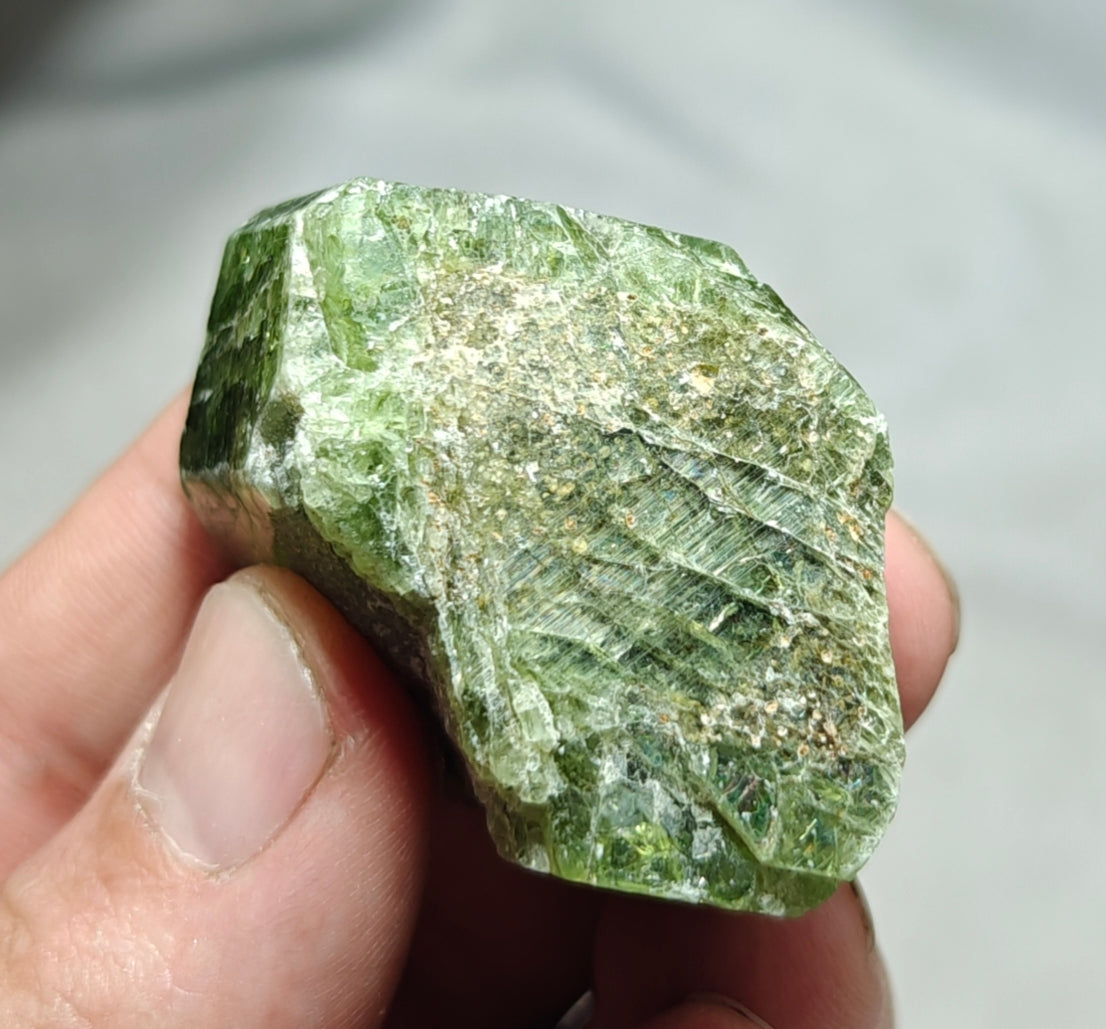 An amazing terminated diopside crystal 77 grams