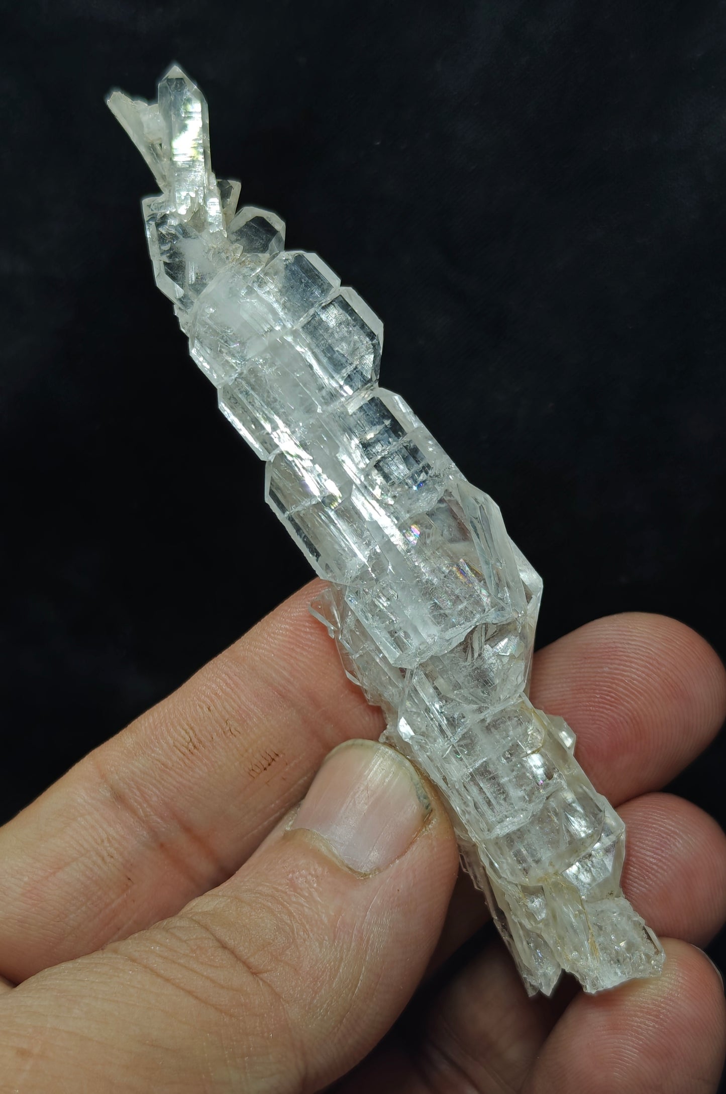 Natural faden quartz crystal 21 grams