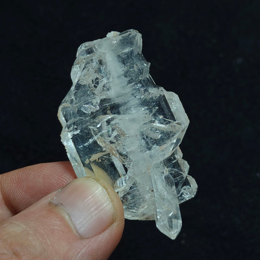 Natural faden quartz crystal 19 grams