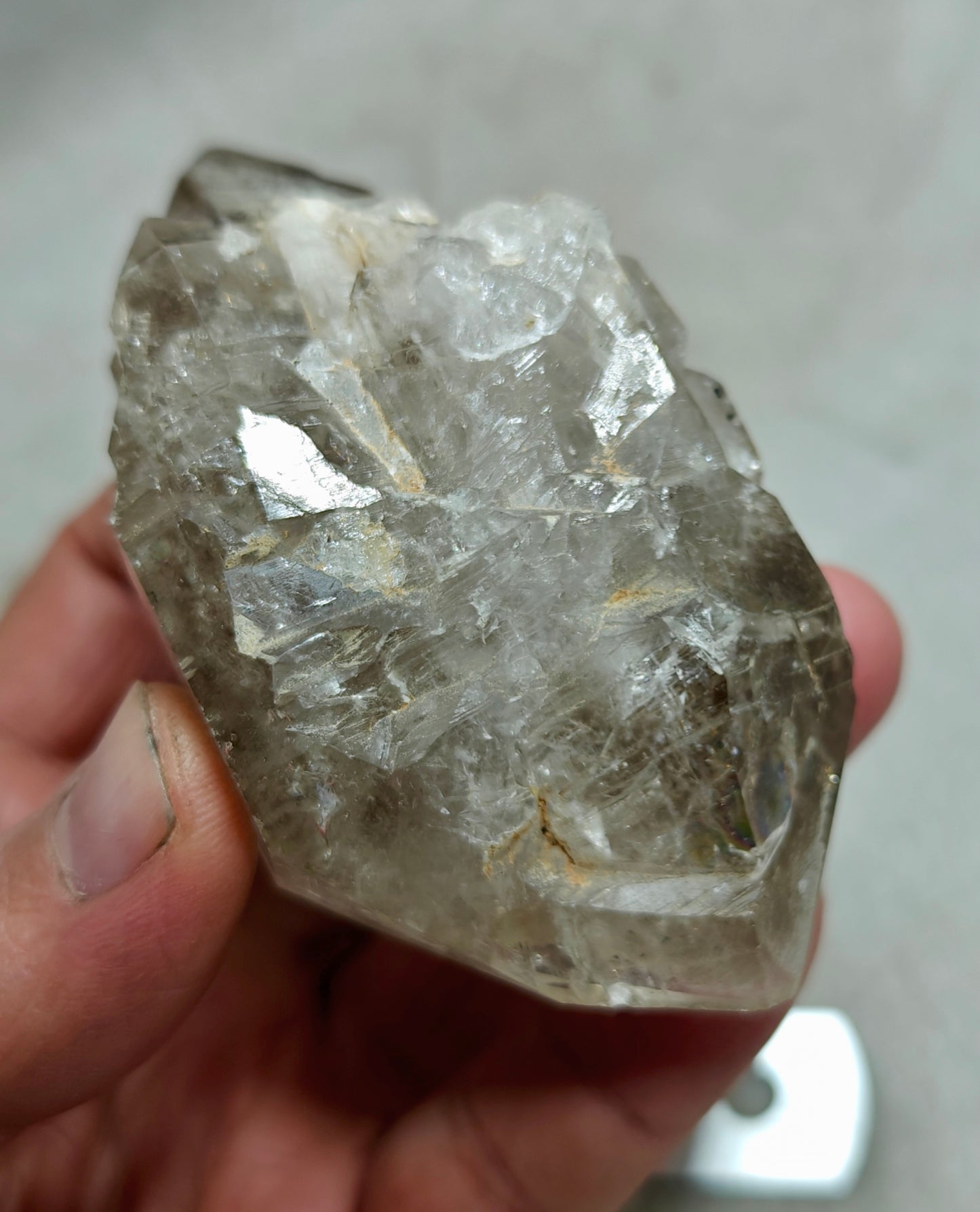 Double terminated fenster Quartz Crystal 254 grams