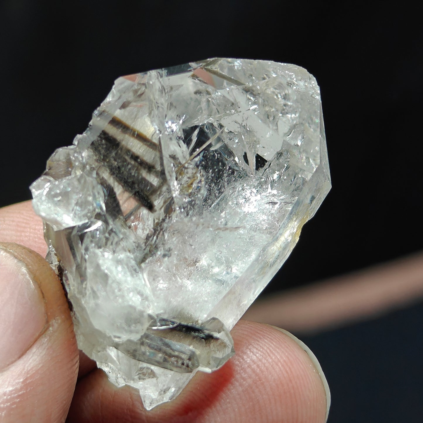 Brookite included Quartz Crystals 23 grams